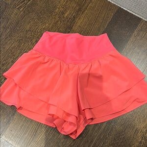 Offline by Aerie Real Me Flowy Short in Coral size S